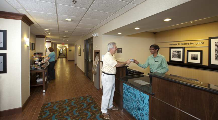 Hampton Inn Lexington Park Interior foto